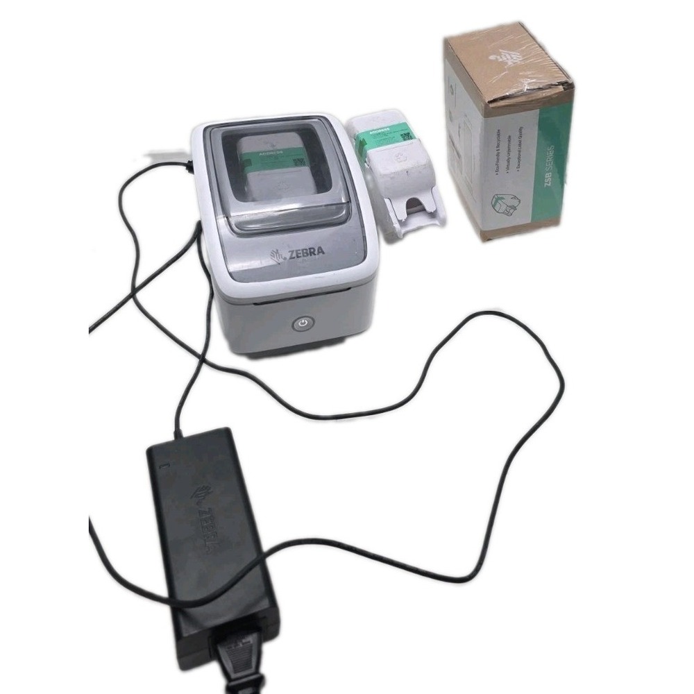 Zebra Bluetooth Wireless Barcode Label Printer ZSB Series Compact